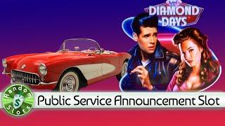 Diamond Days slot machine bonus spin