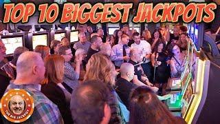Top 10 BIGGEST SLOT JACKPOT$  February 2019 COMPILATION HUGE WIN$ | The Big Jackpot