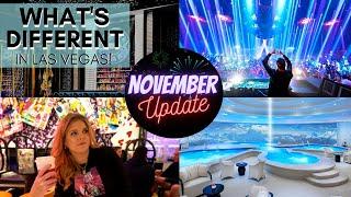 What's Different in Las Vegas? November Reopening Update!  News, Hotels, and More!