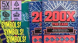 SYMBOLS, SYMBOLS, SYMBOLS!  Playing $110 in TEXAS Lottery Scratch Offs