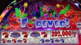 VGT 9 Lines - Crazy Cherry Forever! High Limit Live play! Winstar!