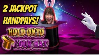2 HANDPAY JACKPOTS! HOLD ONTO YOUR HAT-LOCK IT LINK SLOT