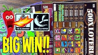 BIG WIN!!  Playing $170 TEXAS LOTTERY Scratch Offs