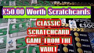 Big £50.00 Scratchcard Game..Lots of Cards...and Winners....Through the night game with George.