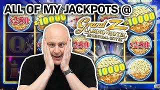 SLOT COMPILATION! Literally ALL of My Jackpots at GRAND Z Casino  $40K WON!