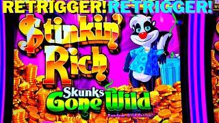 STINKN' RICH SKUNKS GONE WILD!! RETRIGGERED I can't believe that happened