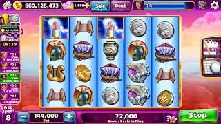 FORTUNE 4 ZEUS II Video Slot Casino Game with a FREE SPIN AND SUPER RESPIN BONUS
