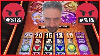 OH I AM MAD AT MYSTERY PICK!! BUT SEE WHAT HAPPENS AFTER!!! 5 DRAGONS GRAND SLOT MACHINE!