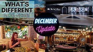 Whats Different in Las Vegas? December Reopening Update!  Restrictions, Hotels, and More!