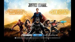 Justice League Online Slot from Playtech with 6 Free Spins Bonus Rounds