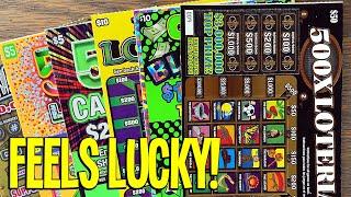 FEELS LUCKY! $50 500X Loteria Spectacular ⫸ Fixin To Scratch