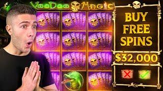 $32,000 Bonus Buy on VooDoo Magic  (30K Bonus Buy Series #08)