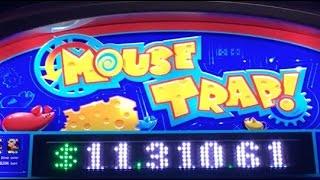 MOUSE TRAP Slot Machine  LIVE PLAY w/Kitty Glitter and Miss Kitty Gold  Toronto and Vegas!