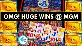 EXTREME GOLD BOOST FREE SPINS! FULL SCREEN ON HUFF & PUFF BUFFALO CHIEF SURPRISE TELL! BIG WINS!