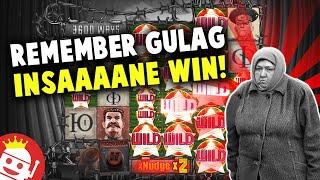 UK PLAYER LANDS MAX WIN ON REMEMBER GULAG!  INCREDIBLE HIT! £££