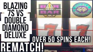 Mom Joins In On The Rematch! 50 Spins at Double  Deluxe and Blazing 7s