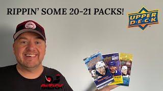 RIPPIN’ Some 20-21 Upper Deck Packs! Series 1,2 & Extended!!!!