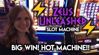 ZEUS Unleashed BIG WIN! Incredibly HOT Machine!!!
