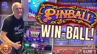LET'S GET THESE PINBALL WIN$! High Limit Vegas Slots + BONUS MEGA WIN!