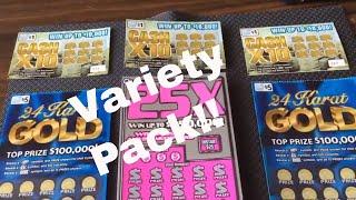 SIX Instant Lottery Tickets - variety pack!