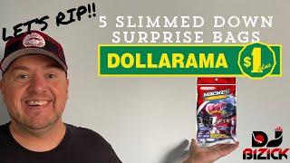 DOLLARAMA HOCKEY SURPRISE BAGS - THE SLIM DOWN  LITTLE LESS PRODUCT BUT SAME PRICE