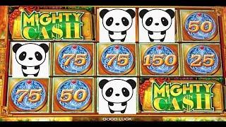 Mighty Cash full screen win!  at San Manuel Casino