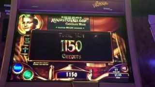 Willy Wonka 3 Reel Slot Machine Bonus at Bellagio Casino Las Vegas
