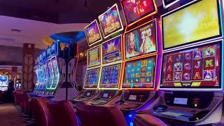 Mohegan Sun Slot Machine and Casino Tour!  Casino of the Earth Edition.