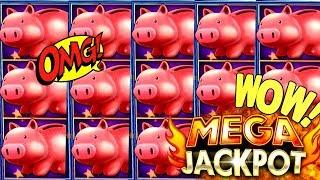My BIGGEST HANDPAY JACKPOT On Piggy Bankin Slot Machine | High Limit piggy Bankin Slot Huge Jackpot