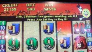 Cash Man BIG BONUS ~SUPER NICE WIN~ on 5 FREE GAMES