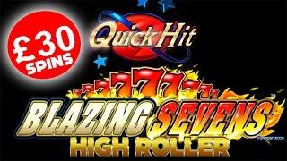 HIGH ROLLER STAKES - Blazing Sevens - FOBT Slot