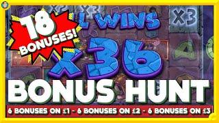 HUGE WINS & BIG BONUSES  Massive Bonus Hunt on Three Stakes!
