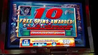 HIGH LIMIT WMS Madame X $15 Bet Free spin bonus slot machine