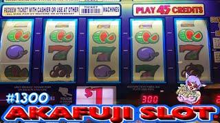 Triple Butterfly Sevens Slot Machine [Old School Slot] 5 Reel Bet $27, Pechanga Casino 赤富士スロット