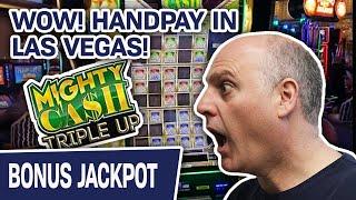 WOW! Handpay at COSMO LAS VEGAS  MIGHTY CASH Makes Me MIGHTY HAPPY