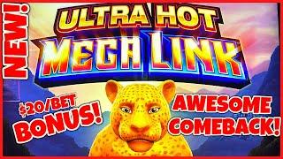 NEW SLOT Ultra Hot Mega Link Amazon Epic Comeback HIGH LIMIT $20 BONUS ROUNDS SLOT MACHINE CASINO