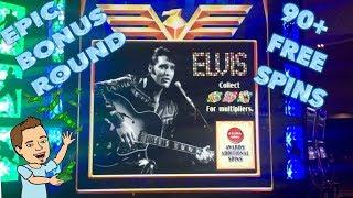 ElVIS IN THE BUILDING SLOT NEVER BEFORE SEEN 90 SPINS!