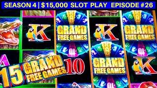 Tarzan Grand Slot Machine Max Bet Bonuses - GREAT Session | Season 4 | Episode #26