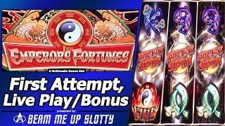 Emperor's Fortunes Slot - First Attempt, Interesting Multimedia Games title