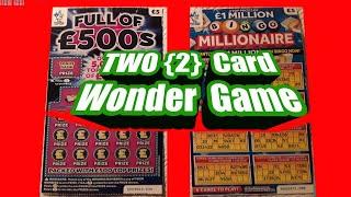Scratchcard..Bingo Millonaire.....  One Card Wonder Game