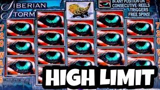 FIRST ON YOUTUBE SIBERIAN STORM HIGH LIMIT - I RISKED $10,000 WAS IT WORTH IT