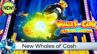 New️Whales of Cash Ultimate Jackpots Slot Machine Bonus