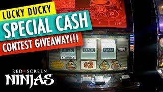 VGT SLOTS - LUCKY DUCK SLOTS FEATURING RED SCREENS & CASH CONTEST GIVEAWAY!
