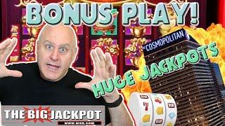 NEVER SEEN! Bonus Play from Las Vegas! MY BIGGEST JACKPOT on Dancing Drums | The Big Jackpot