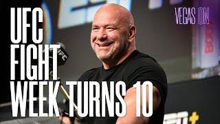 UFC celebrates a decade of honoring fight fans