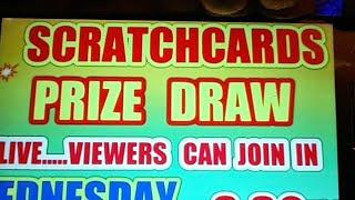 THE SCRATCHCARD PRIZE DRAW...FOR THE VIEWERS