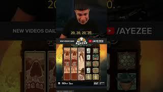 AYEZEE INSANE WIN ON WANTED DEAD OR A WILD!! #shorts