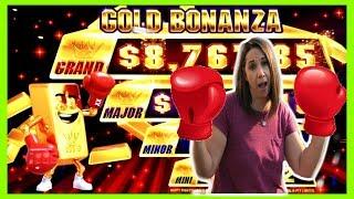 Slot Queen KNOCKS OUT The Punchy GUY Who gets the BIG WIN ??