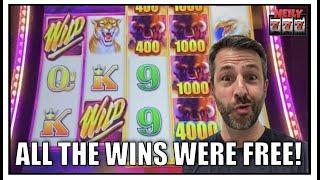 It literally cost me ZERO DOLLARS to get all these slot wins!