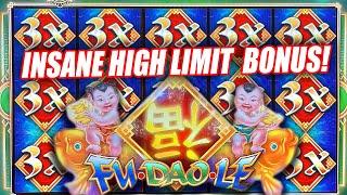 HUGE HIGH LIMIT SLOT JACKPOT ON FU DAO LE: BETTING BIG AT $88/SPIN! INSANE!